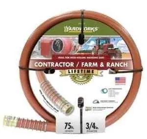 75 ft contractor farm and ranch hose, 3/4 in. diameter